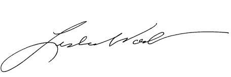 Leslie Walker Signature